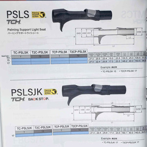 Original Fuji Rollenhalter TCH PSLS Titan- und Kohlefaser-verstärkte Gleitkappe Doppel-Sicherungsmutter Trigger Schwere Casting-Angelrute - Product Image 4
