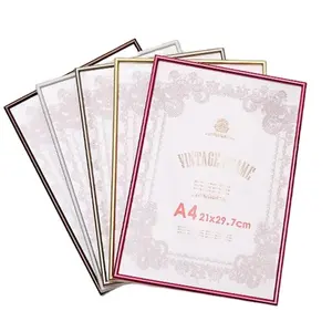 8.5x11 ''tường và bàn bằng tốt nghiệp khung giấy chứng nhận độ tài liệu bảng thông báo cho bảng tin hiển thị - Product Image 6