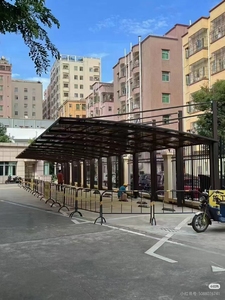 Cochera/Garaje/Techo para Estacionamiento de Automóviles con Estructura de Aluminio y Techo de Policarbonato Tratado Térmicamente de Alta Calidad - Product Image 4