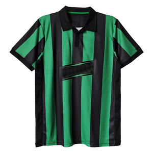 تصميم مجاني لقميص كرة قدم رجالي مخصص بطباعة رقمية للشعار والرقم، زي رياضي كلاسيكي عصري للبالغين - Product Image 4