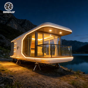 Capsule spatiale Marine Dancer, maison préfabriquée en conteneur, villa mobile de luxe pour la vie urbaine - Product Image 5