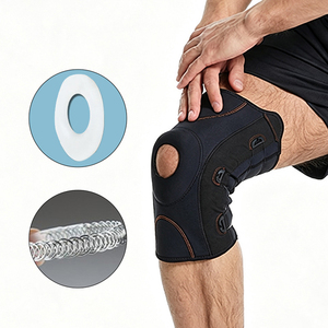 Oferta Especial: Rodillera Ortopédica ROM Dial con Rótula Abierta y Compresión para Gimnasio, Correr y Estabilización <span class=keywords><strong>de</strong></span> Rodilla - Product Image 1