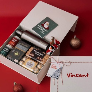 Caja de Cartón Rígida Cuadrada Personalizada con Impresión de Tinta de Soya Biodegradable, Caja Magnética para Regalos, Chocolates, Galletas y Dulces - Product Image 4