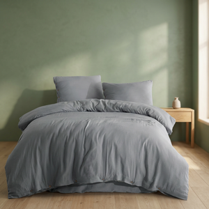 Parure de lit en satin 200 TC, ensemble de literie en satin luxueux, ensemble de draps en satin doux, literie 200 fils, literie en satin élégante - Product Image 3