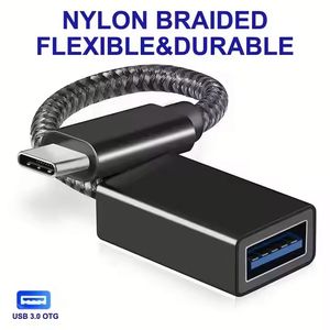 Fast Charging Data Transfer 3A Usb3.0 Female <b>to</b> <b>Usb</b> <b>Type</b>-<b>c</b> 3.1 Male Otg Cable <b>Adapter</b> for Mobile Phone Laptop - Product Image 4