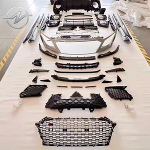Kit carrosserie <span class=keywords><strong>Audi</strong></span> R8, style ancien vers nouveau, en fibre de verre et PP, comprenant pare-chocs avant, jupes latérales, lèvre arrière, calandre et spoiler. - Product Image 3