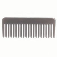 Anti Static Detangle Essigsäure Glattes Haar Kamm Tragbares Leoparden marmor kissen Benutzer definierter breiter Zahnkamm