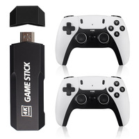 Console de Jeu TV GD10 Pro, Manette Sans Fil, 64 Go Mémoire, 20000 Jeux Intégrés - King Fighters, Mario, Boxe, Tir, Échecs, Football