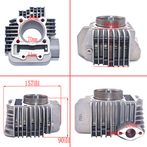 Kit Cylindre Moteur 155z avec Piston 60mm et Joint de Culasse pour Motos Tout-Terrain <span class=keywords><strong>Zongshen</strong></span> Kayo 150 <span class=keywords><strong>155</strong></span> 160cc - Product Image 2