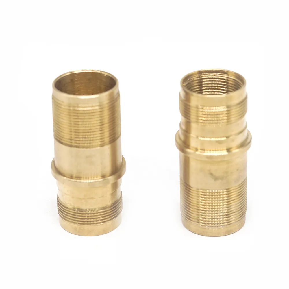 Tubos de compressão de aço inoxidável 316, tubos macho de cobre com redução personalizada, de bronze, rosca do tubo