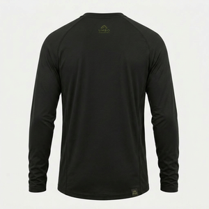 <b>Stretch</b> Fabric For <b>Men</b> Gym Training Running <b>Men</b> Long Sleeve Athletic Shirt Slim Fit Design Modern Athletic Style Comfortable - Product Image 2