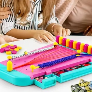 Weaving <b>Kit</b> Bracelet String Maker Art-and-craft Toy Set Hand Rope Toy Girl Handmade Gift DIY Weaving Toys - Product Image 5