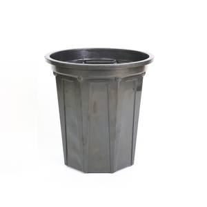 Pot de pépinière noir en plastique robuste pour la culture des plantes, conteneur de propagation profond et rond pour semis, vente en gros UE B250 - Product Image 4