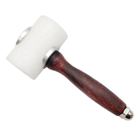 Marteau en nylon pour l'artisanat du cuir avec manche en bois YIFENG, marteau à cuir et marteau en caoutchouc