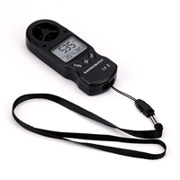 USA Best Seller 3-in-1 Handheld Anemometer Humidity Sensor CE/ROHS Certified Multi-Unit Wind Speed Temperature (-10C~50C)
