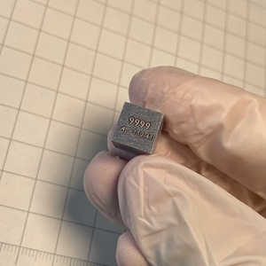 Cubo di cadmio di alta qualità Cd 99.99% cubi di cadmio in metallo 10x10x10mm per la raccolta di elementi fai da te - Product Image 4