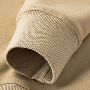 H5132 Ins & Tiktok, Модный пуловер из хлопка и полиэстера, 6 цветов, на флисовой подкладке, мужские толстовки с круглым вырезом, 380 г - Product Image 4