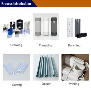 Tubería de Plástico ABS PP <span class=keywords><strong>PC</strong></span> PE PVC de Alta Precisión, Tubo Rígido para Maquinaria Industrial, Tubo de Superficie Lisa, <span class=keywords><strong>Componentes</strong></span> Electrónicos - Product Image 5