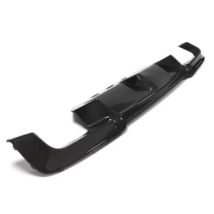 <span class=keywords><strong>2012</strong></span> + pour BMW série 5 F10 M5 diffuseur arrière en Fiber de carbone Kit de carrosserie de Style 3D sans pare-chocs lumineux LED état neuf - Product Image 3