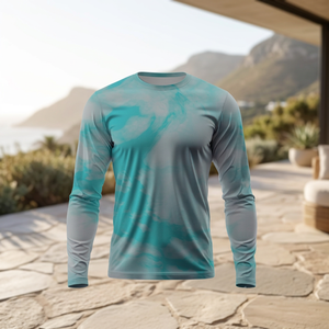 High Quality Long Sleeve UPF50+ Quick Dry Custom Sublimation Printed Fishing Shirt Anti-UV Sun Protection Fishing Hoodie - Product Image 1