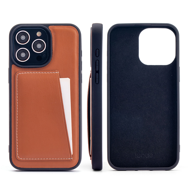 Luxury Leather Card Holder Phone Case for iPhone 13 12 14 15 Pro Max Leather Wallet Shockproof Cover