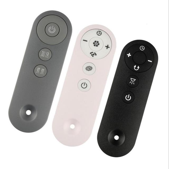2.4G RF  Remote Control Black Silicone  Wireless 6 Keys 7 Keys 10 Keys  Remote Control  Support OEM