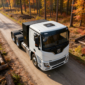 Potencia verde sedosa, motor potente, el camión eléctrico ofrece una nueva opción para la generación de riqueza: camión tractor totalmente eléctrico 6X4 - Product Image 2
