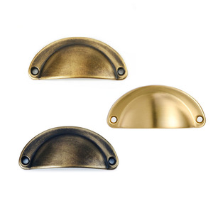 Tay nắm và núm cửa tủ bằng đồng thau hiện đại cho ngăn kéo nhà bếp, tủ và tủ quần áo - Product Image 1