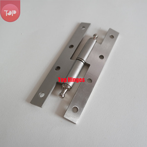 Charnières en acier S11025 à tête carrée et petite couronne pour portes et intérieurs de salle de bain, 4 trous, grande pointe sphérique, installation facile - Product Image 5