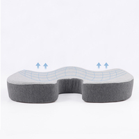 Coussin de siège de chat de dessin animé mignon le plus vendu pour la maison et le bureau, coussin de siège de voiture pour la correction de la posture