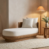 Lit de repos de luxe en bois massif et bois d'ingénierie, style hôtel 5 étoiles, pour chambre à coucher
