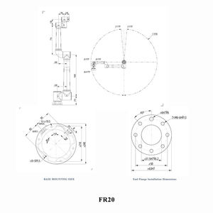 Solution de palettisation intégrée ONA FR pour Cobot FR20 Charge utile 20 kg Portée 1854 mm Répétabilité 0,1 mm Noyau PLC - Product Image 1