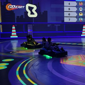 Gooest Go Kart Jeu de projection interactif d'intérieur <span class=keywords><strong>Mario</strong></span> Kart Jeu de <span class=keywords><strong>karting</strong></span> en direct Pavillon de kart Design et vente - Product Image 2