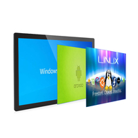 Panel PC Industrial de 18.5\", 15.6\", 15\", 23.6\", 13.3\", Computadora Industrial Todo en Uno con Pantalla Táctil Capacitiva, PC con Sistema Operativo Windows