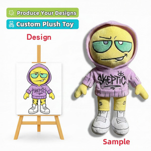 Fornitore di Peluche Personalizzati: Simpatico Personaggio Anime con Gilet a Righe, Regali Aziendali, Titan <span class=keywords><strong>2</strong></span> Raic Catter Animal Ferm Custom Stuffy - Product Image 5