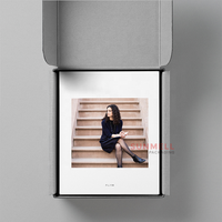 Caja de correo de envío gris barata impresa personalizada caja de papel de embalaje de álbum de perfume de cartón corrugado