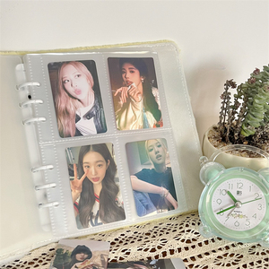 <span class=keywords><strong>Album</strong></span> de collection de photocards Kpop A5 avec reliure, motif <span class=keywords><strong>chien</strong></span> Shiba Inu en jean mignon, pour photocards de 3 pouces - Product Image 4