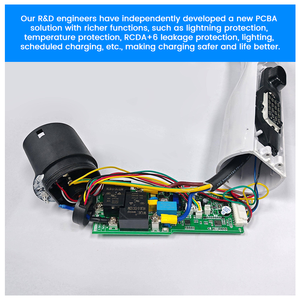 Pengisi Daya Mobil Listrik Portabel All-in-One (AIO) 32A 7kw AC Tipe <span class=keywords><strong>2</strong></span> Stasiun Pengisian Baterai Mobil <span class=keywords><strong>3</strong></span>.5kw GBT Mobile Byd Han Song ID <span class=keywords><strong>3</strong></span> 4 - Product Image 3