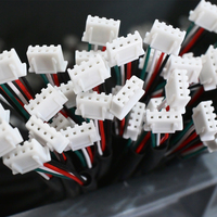 JST 2-16pin تسخير كابل طاقة الملعب 15 الذكور مخصص ODM/OEM سلك نحاسي PVC AWG للإلكترونيات