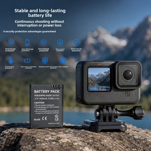Kompatibel dengan Kamera Aksi Hero 2 dan Hero 3; Baterai Li-ion AHDBT-201/301 (hitam) untuk Model Hero 3 generasi ke-3 - Product Image 2