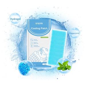 新入荷 無副作用 発熱用ソフトジェル 子供用 不快感解消 即効性冷却 ベビー冷却ジェルパッチ - Product Image 3