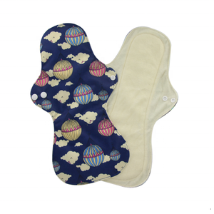 Ohbabyka Kinh Nguyệt Pads Thời Gian Pads Vệ Sinh Khăn Ăn In Tre Tái Sử Dụng Mỗi Pad Trong Một Túi Opp Panty Lót Vải Lady Hoặc Cô Gái - Product Image 2