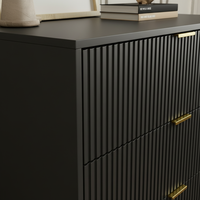 Commode à 5 tiroirs en bois d'acajou, fabrication artisanale, style moderne, meubles de haute qualité pour chambre à coucher, hôtel, appartement, design unique et nouveau