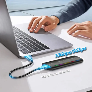 Tipo C RGB USB 3,2 M.2 NVME/NGFF con carcasa Cool Marquee M.2 SSD - Product Image 6