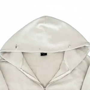 Sudaderas con Capucha Personalizadas de Algodón 100% para Hombre, Estilo Casual de Invierno, Color Sólido, Tela y Diseño de Alta Calidad - Product Image 1