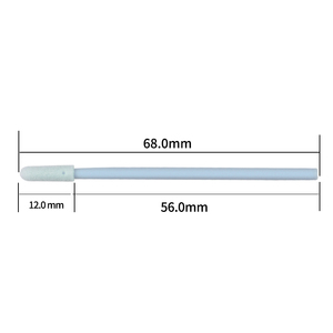 Bâton jetable en mousse plastique à tête ronde pour le nettoyage industriel Écouvillon Fs 742 - Product Image 6