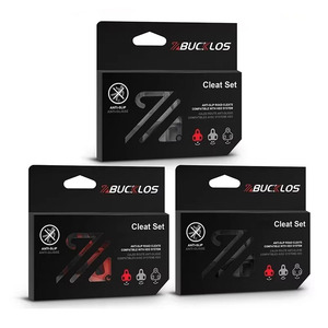 BUCKLOS Tacchette per Pedali Bici Bestseller, Adatte per Tacchette Bici con Angolo di Flottazione 0/4.5/9 Gradi, Tacchette per <span class=keywords><strong>Scarpe</strong></span> da <span class=keywords><strong>Ciclismo</strong></span> su <span class=keywords><strong>Strada</strong></span> - Product Image 5