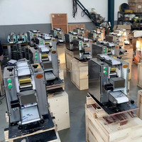 Machine Entièrement Automatique pour Tortillas de Farine, Roti, Chapati, Pain Pita Arabe, Raviolis, Empanadas et Disques de Pâte
