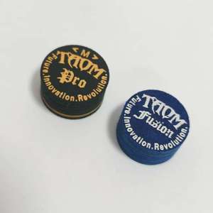 Embout de queue de billard Taom 14 mm, 9 couches de peau de porc, souple, moyen, dur, pour billard, vente en gros, OEM, fourniture pour clubs - Product Image 5