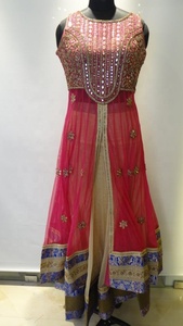 Lehenga choli de styliste, musulman indien, mariée - Product Image 3